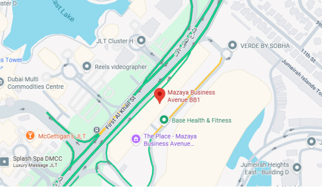 Dubai Map