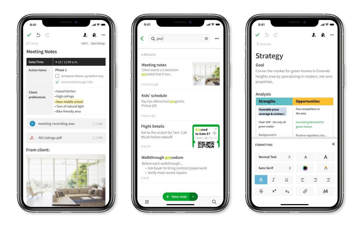 Evernote for Apps