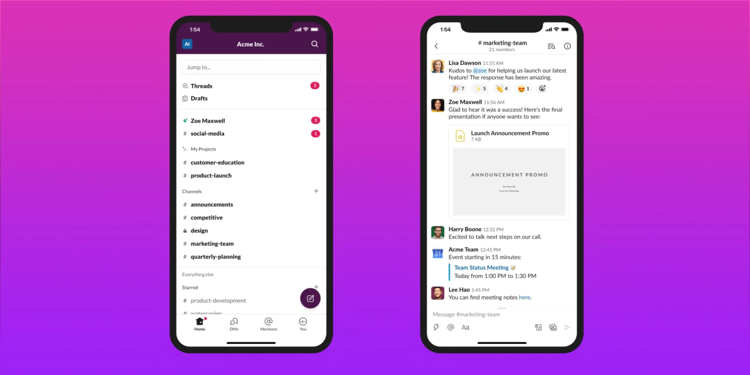 Slack for iPhone App