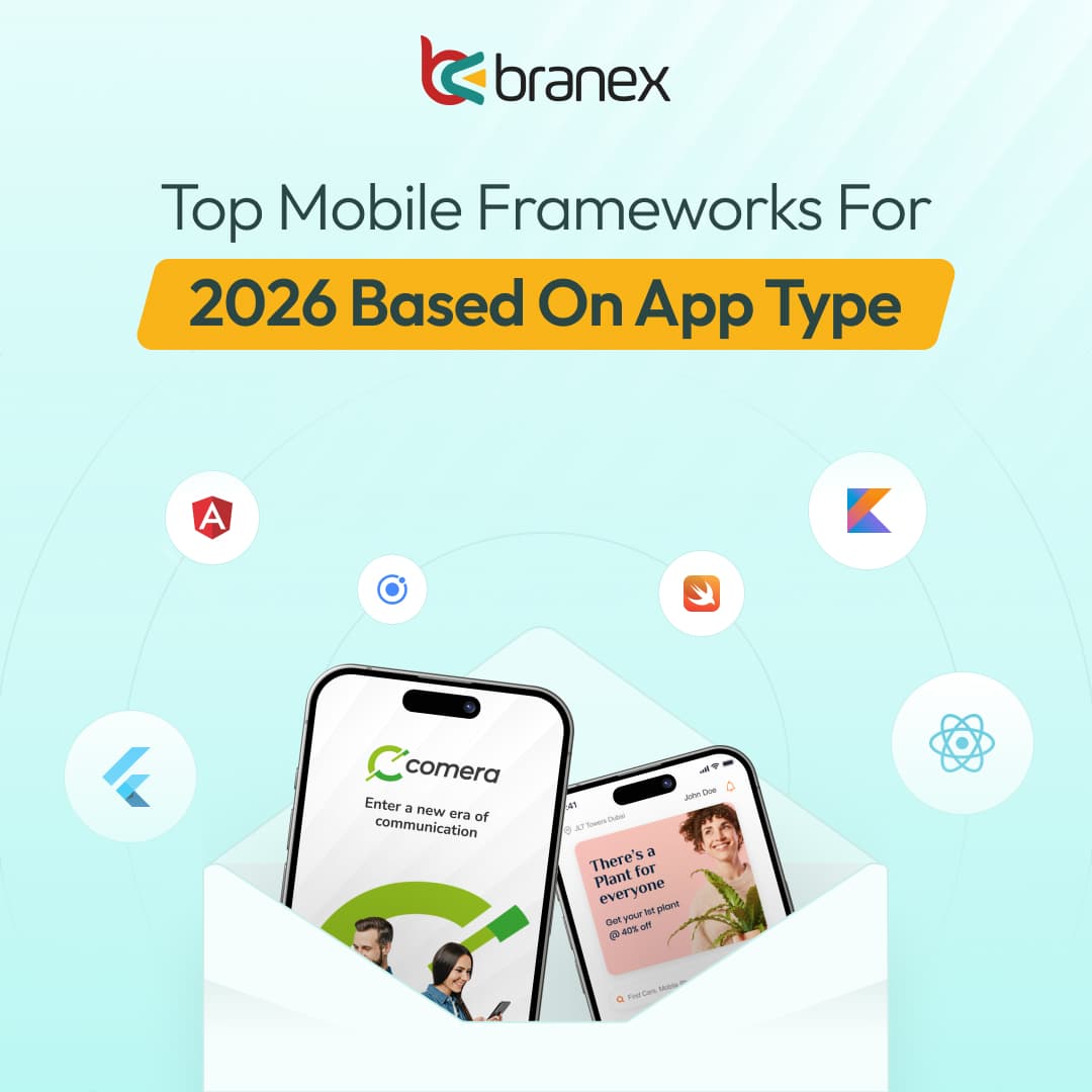 Top Mobile Frameworks for 2026 Based on App Type